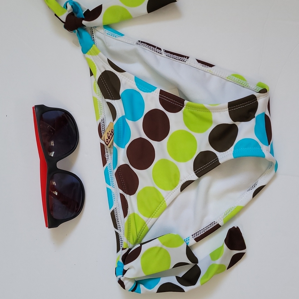Hobie Adjustable Side Tie Swimsuit Bottoms Separates Small New 4/25